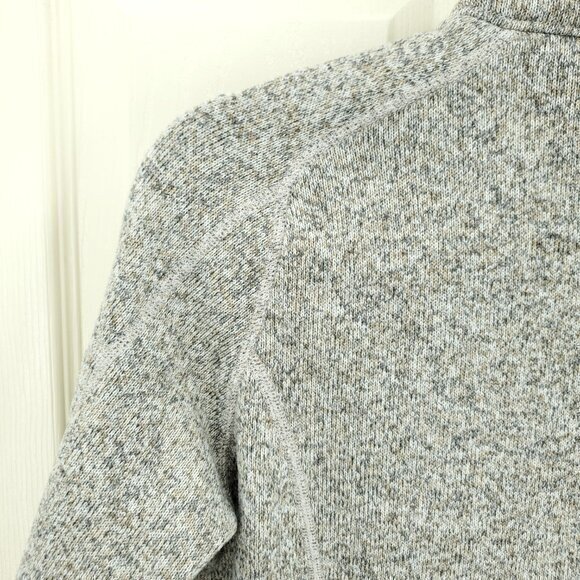 Patagonia Better Sweater Quarter Zip Pullover M Natural (Tan/Beige) - Picture 11 of 16